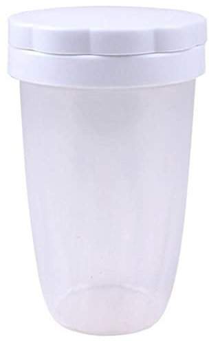 Onsinic Professional Handheld Flour Sieve Cup Shaped Icing Flour Sieve Plastic Flour Sifter Simple Powder Mesh Sieve for Baking