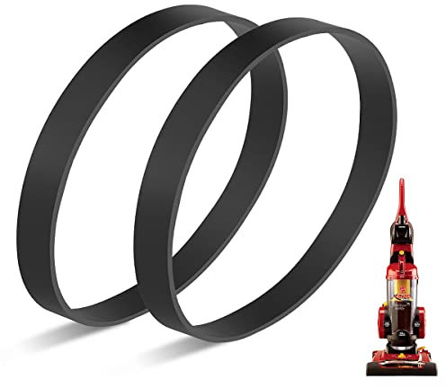 JEDELEOS Replacement Vacuum Style 190 Belts 38528027, 38528040 & 40201190 for Hoover Elite Rewind Bagless/Fold Away/Breeze Evo Upright Vacuum Series (Pack of 2)