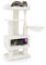 Petrebels Arbre à Chat Parklane 131 cm, Couleur Beige/Crème, Design Arbre à Chat avec Hamac