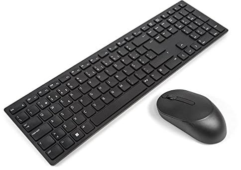 Dell KM5221W PORTUGUESE Pro Wireless Keyboard & Mouse Combo Bundle