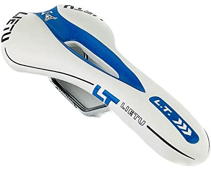 INION WEIß/BLAU Gel Fahrradsitz Fahrradsattel Fahrrad Bike Sattel Radsattel Mountainbike Tourensattel