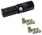 Professor Optiken wiederaufladbare Mini LED Taschenlampe/USB-Taschenlampe CR123A inkl. CR123A CR123 16340 CR17345 DL123A Lithium-Ionen-Akku, 3,7 Volt, Arlo (inkl. 8x CR123 mit PIN)