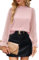 Odosalii Damen Langarmshirt Elegant Rüschen-Kragen Bluse Schicke Bishop Ärmel Oberteile Mode Casual Shirts Leicht Chiffon Top Blusen Tuniken Longshirt