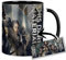 His Dark Materials Dafne Keen Ruth Wilson James Mcavoy Lin Manuel Miranda Tasse Innen & Henkel Schwarz Keramikbecher Mug