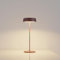 Palmina 901,lampade da tavolo senza fili,lampade da tavolo ricaricabili E Dimmerabile In Alluminio,abat jour senza fili 4400mah,Protezione IP54,luce da tavolo esterno/Interno/Marrone