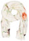 QUEEN HELENA Halstuch mit Seideneffekt, leicht, weich, mit elegantem Muster, für Damen SC024, SC027 Beige, Einheitsgröße