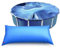 Cuscino Piscina Invernale Rettangolo 4×8ft, Cuscino Aria Piscina Copertura Invernale, Cuscino Gonfiabile Invernale Piscina, Accessori per Copertura Piscina Galleggiante Svernante Kit (1 Pezzi)