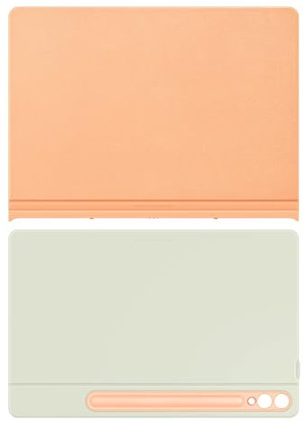 SAMSUNG Galaxy Tab S10+ Smart Book Cover, Tablet Protection Case, Portrait and Landscape Modes, Detachable Platform, Auto Screen On/Off, US Version, Orange