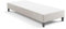 Best for Home Hotelbett Boxspringbett Bettgestell Boxspringgestell 100x200 cm Creme Boxspring Rahmen ohne Matratze