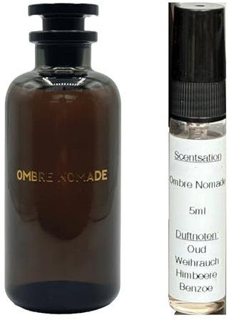 LV Ombre Nomade Parfum 5ml Eau de Parfum – Intensiver Oud-Duft | Exklusiver Nischenduft | Langanhaltend und luxuriös | Für besondere Anlässe und unterwegs