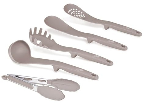 Berlinger Haus Küchenutensilien-Set, Taupe-Kollektion, BH-6335, 5 Stück
