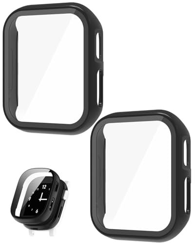 MYGLOAR 2er-Pack für Xplora XGO 3/ Xplora Kidzi – Rundumschutz mit HD-Displayschutz aus gehärtetem Glas, ultradünne, kratzfeste Schutzhülle für Xplora XGO 3/ Xplora Kidzi