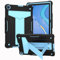 Funda para tablet Huawei MatePad T10S/MatePad T10 de 10.1 pulgadas, funda protectora resistente, a prueba de golpes, funda híbrida resistente con soporte, color negro y azul
