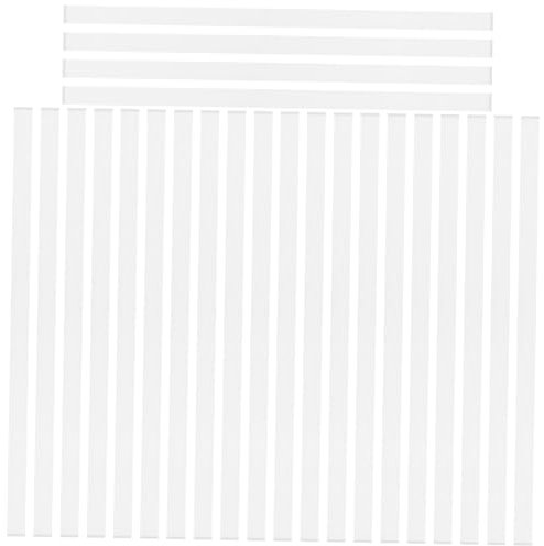 OSALADI 20piezas Tiras De Encuadernación Térmica Adhesivas Para Reparar Libros Suministros Para Oficina y Empresa