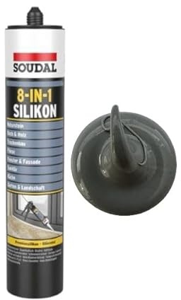 Silikon Soudal 8-IN-1 Premiumsilikon die All-in-One-Lösung (Manhattan)