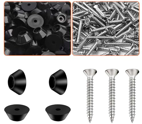Tidetake 150 Stück Dichtnägel für Noppenbahn Noppenfolie Hochbeet Montagenägel 1.5x30mm Verzinktes Eisen Noppenfolie Nägel Montageknöpfe mit Nagel für Baudrainage Hochbeete Blumentöpfe