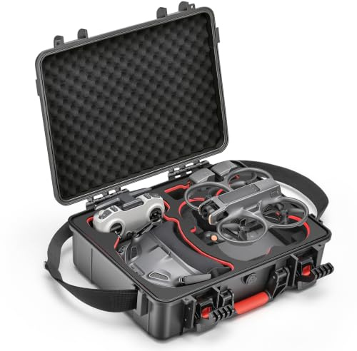 STARTRC Avata 2 Koffer, Hart Tasche für DJI Avata 2 Fly Smart Combo Zubehör | Wasserdicht, Stoßfest,Druckfest,nur für DJI Goggles N3,passend für FPV Remote 2,RC Motion 3,Akkus,Reise & Aufbewahrung