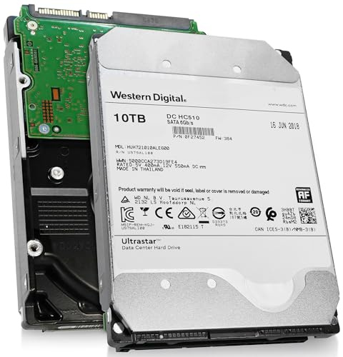 HGST 0F27604 - Ultrastar HE10 10TB SATA Ultra - 10TB, SATA 6Gb/s, 256MB, 7200rpm, 4.16ms, 512e ISE