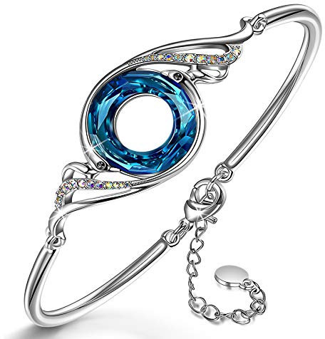 Kate Lynn Armband Damen, Muttertagsgeschenk für Frauen, Phoenix Serie Schmuck Armbänder Symbolisiert Glück Ewigkeit, Kristall aus Österreich, Weihnachtsgeschenke für Damen/Mama/Frau, Geschenkbox