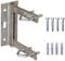 K M Electronics® Aerial TV Wall Mount Bracket 6 X 6 GALVANISED Including FIXINGS