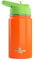 Gourde Isotherme Enfant 350ml, Orange I Anti-Fuite avec Paille et Poignée I 12h Froid I Isolation, Double Paroi Acier Inoxydable I Tasse Enfants Facile à Boire I Bouteille Eau Enfant I Écologique