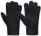 Harssidanzar Winter Herren Lederhandschuhe,Wildleder Lammfell Shearling Dicke Wolle Gefüttert Beheizte Warme Winter Kaltwetter Kleid Fahrhandschuhe KM043EU,Schwarz,Größe M