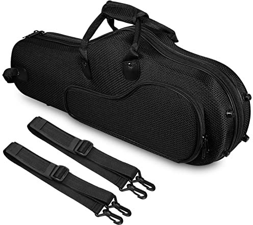 Vaguelly Borsa Per Sax Leggera e Portatile Con Tracolle Rimovibili Zaino Per Strumenti Musicali Per Concerti e Scuole