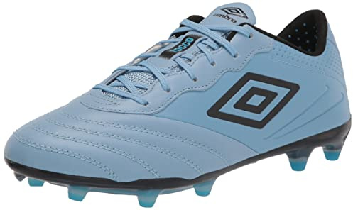 Umbro Tocco 3 Pro FG, Tacos de fútbol Hombre, Allure Black Blue, 39.5 EU