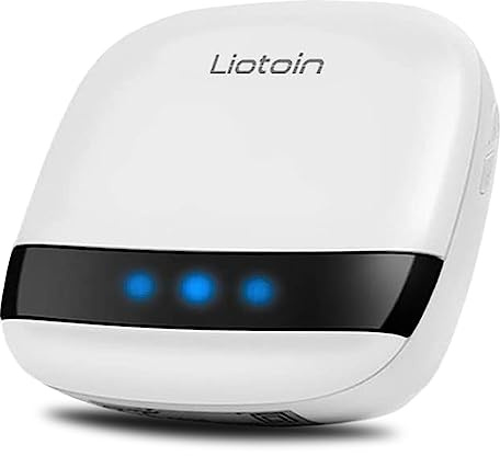 LIOTOIN Notrufknopf für Senioren drahtloser Pager des Pflegepersonals, Home-Notruf, persönliche Alarmrufglocke, 1-Empfänger (kann nur mit Liotoin-Sender gekoppelt Werden), kein Sender …