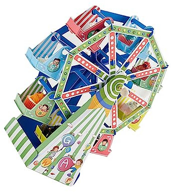 PRETYZOOM Kuchenstand Dessert Stand Turm Kuchen Display Halter Cupcake Display Stand Geburtstag Kuchen Turm Cupcake Turm Riesenrad Dessert Halter Einweg Halterung Papier Baby