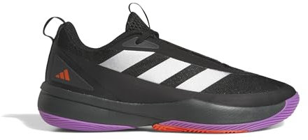 adidas Front Court Shoes-Low (Non Football), core Black/RED/Carbon, 6 UK