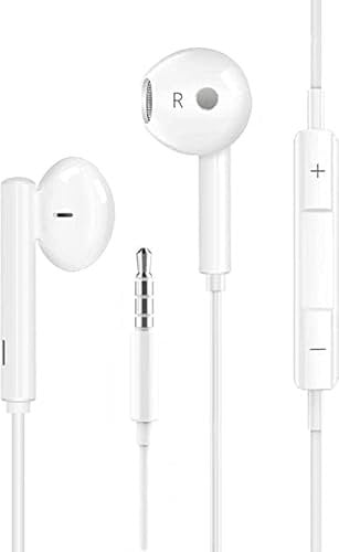 KP TECHNOLOGY Earphones for Xiaomi Redmi Note 13 4G / 5G / Note 13 Pro 5G / Redmi 13C, In-Ear Earphones Headphones Headset Earbuds with In-Line Remote Control