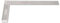 Straight Edge, 30cm Aluminum Alloy 90 Degree Straight Edge Ruler Straightedge Right Angle Ruler for Machinist Engineers, Woodworking, Construction(Thickened)