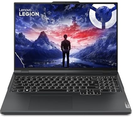 Lenovo Legion Pro 5 16IRX9 (83DF00GJMH) | Schermo WQXGA da 16 | Intel Core i7 14700HX | 32 GB di RAM | 1 TB SSD | NVIDIA RTX 4070 8GB GDDR6 | QWERTY Tastiera AI
