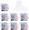 9 Pcs Clear Plastic Cell Battery Storage Case Holder Box, AA/AAA Cell Battery Storage Case, Battery Case Hard Plastic Batteries Storage Boxes for AA/AAA Batteries and Rechargeable Batteries