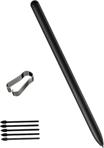 Tab S10 Ersatz‑Stift für Samsung Galaxy Tab S10 S Pen (EJ‑PX710) | Ersatz‑Eingabestift mit 4096 Druckstufen für Tab S10/S10+/S10 Ultra/S10 Lite (EJ‑PX710), ohne Bluetooth (Schwarz)