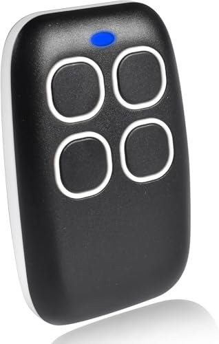 Mando a Distancia Universal, Mando a Distancia 4 En 1 de 433 MHz, Programador de Aprendizaje Automático con Lista de Compatibilidad, Apto para Puertas de Garaje y Sistemas de Automatización.