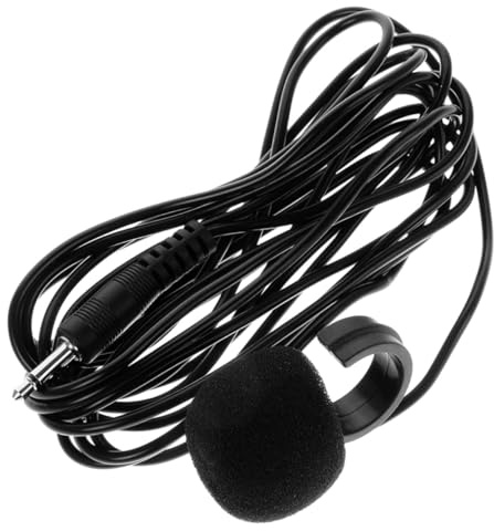 CONGARTENO Instrument Condenser Microphone Wired Lavalier Mic for Saxophone Trumpet Flute Portable Mini Mic with Powerful Amplification for Professional Orchestra and Recording