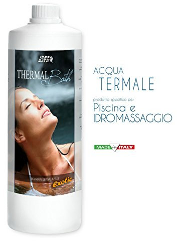 THERMAL BATH 1 LT (Exotic) - Eau Thermale pour Spa, Hydromassage, Jacuzzi et Piscine.