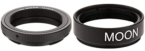Celestron 93402 T-Ring Adapter for Nikon Digital Cameras & 94119-A 1.25 Inch Moon Filter