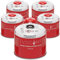 EVOCAMP 5X Propan Butan Gaskartuschen 300g, Schraubventil Eurogewinde 7/16, Ventilkartuschen 539ml mit Sicherheits-Verschlussautomatik, Gaskartuschen einsetzbar für Weber Grills Q100/1200-Serien
