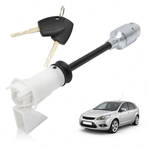 KASturbo Kit di Riparazione Set Fermo Serratura Cofano con 2 chiavi, Blocco Rilascio cofano per Focus MK2 2004-2012 OEM: 1343577