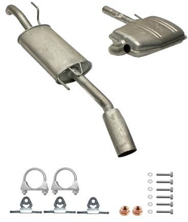 Ferroz Export Ersatz für Auspuffanlage VW Passat & Passat Variant 1.8 & 2.0 inkl. Montagesatz (Kupfer, PVC) Schalldämpfer