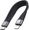 Afterplug Short USB-C to Lightning Cable, 13 cm, Apple MFi Certified, Fast Charger for iPhone & iPad (Not Support Audio DAC and iPhone 15 & 16 Series)