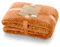 DecoKing Kuscheldecke 150x200 cm Decke Microfaser Wohndecke Tagesdecke Fleece weich sanft kuschelig skandinavischer Stil Fuchsrot Henry