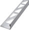 Dalsys Fliesenschiene Fliesenprofil Edelstahl L-Profil Gebürstet 2,5m x 12,5mm, Fliesenprofil