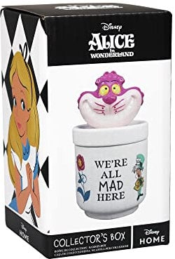 Disney Alice im Wunderland Sammlerbox – Grinsekatze – Vorratsdose Home – Alice im Wunderland Geschenke