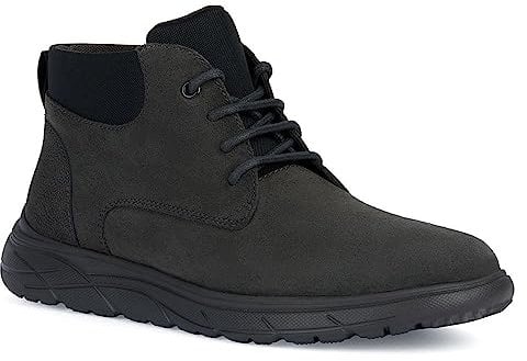Geox U Portello, Stivale alla Caviglia, Marrone (Brown), 41 EU