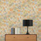 A.S. Création Retro-Tapete 70er Jahre 0,53 x 8,5 m -Tapete-Vintage mit Blumenmuster in Orange, Grün, Weiß - Vliestapete Retro Chic Made in Germany - 395353