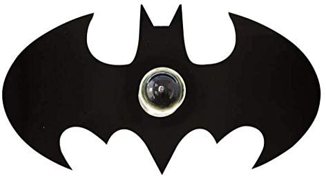 Light Lamp YdCartoon Applique Murale, Personnalité Créative Batman Shadow Applique Murale, Chambre Lampe De Chevet Escaliers Allée Balcon Appliques Murales, E27